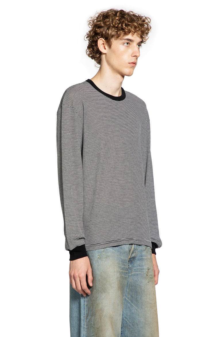 Fine Wool Oversize Long Sleeve Tee