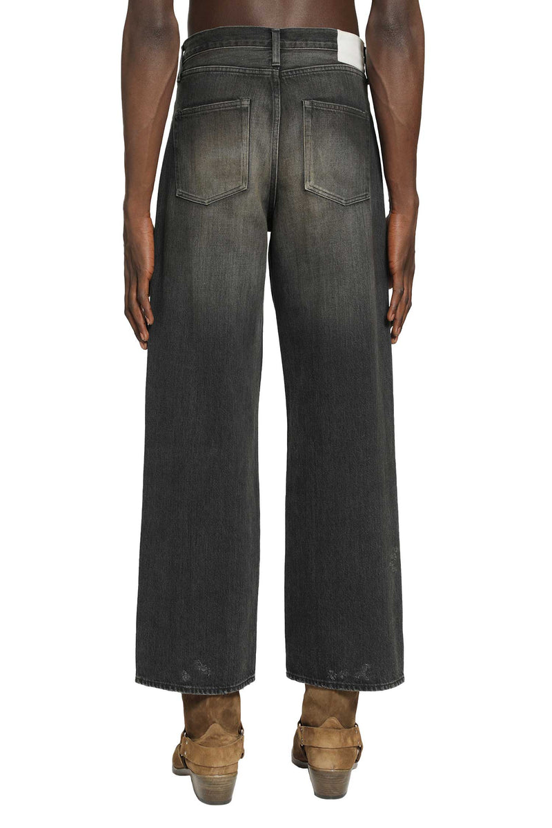 SSSTEIN Loose Denim Jeans man