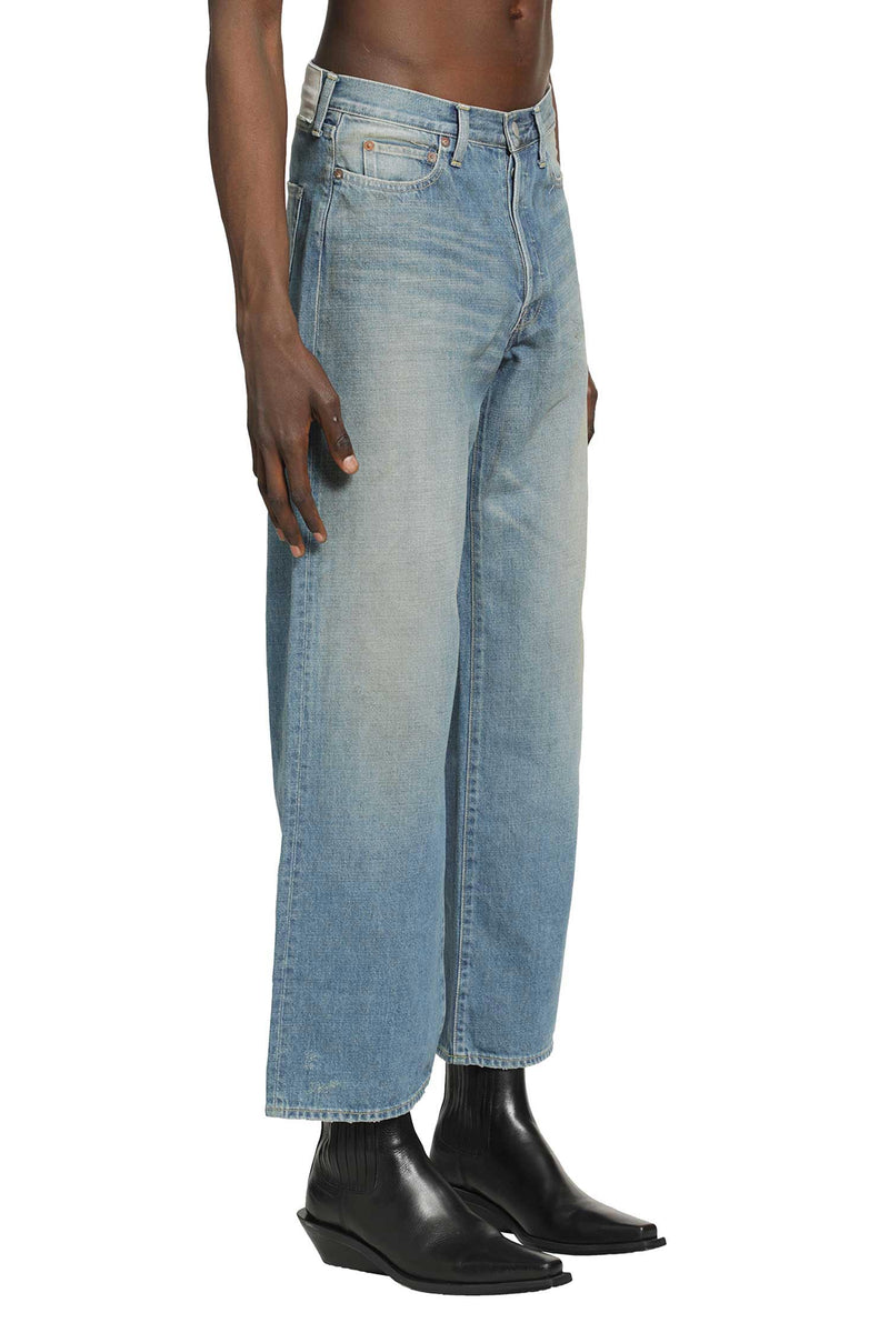 SSSTEIN Flared Wide leg Jeans man