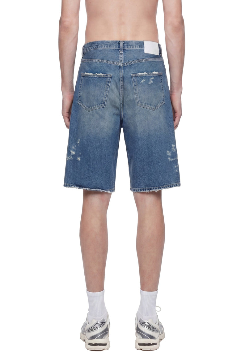 SSSTEIN Baggy Denim Shorts man