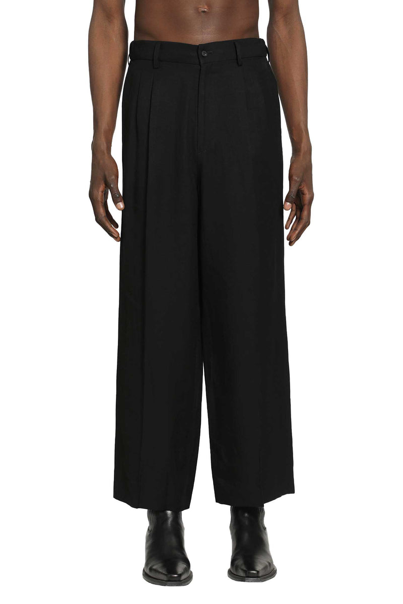 SSSTEIN Twill Easy Long Wide Trousers man