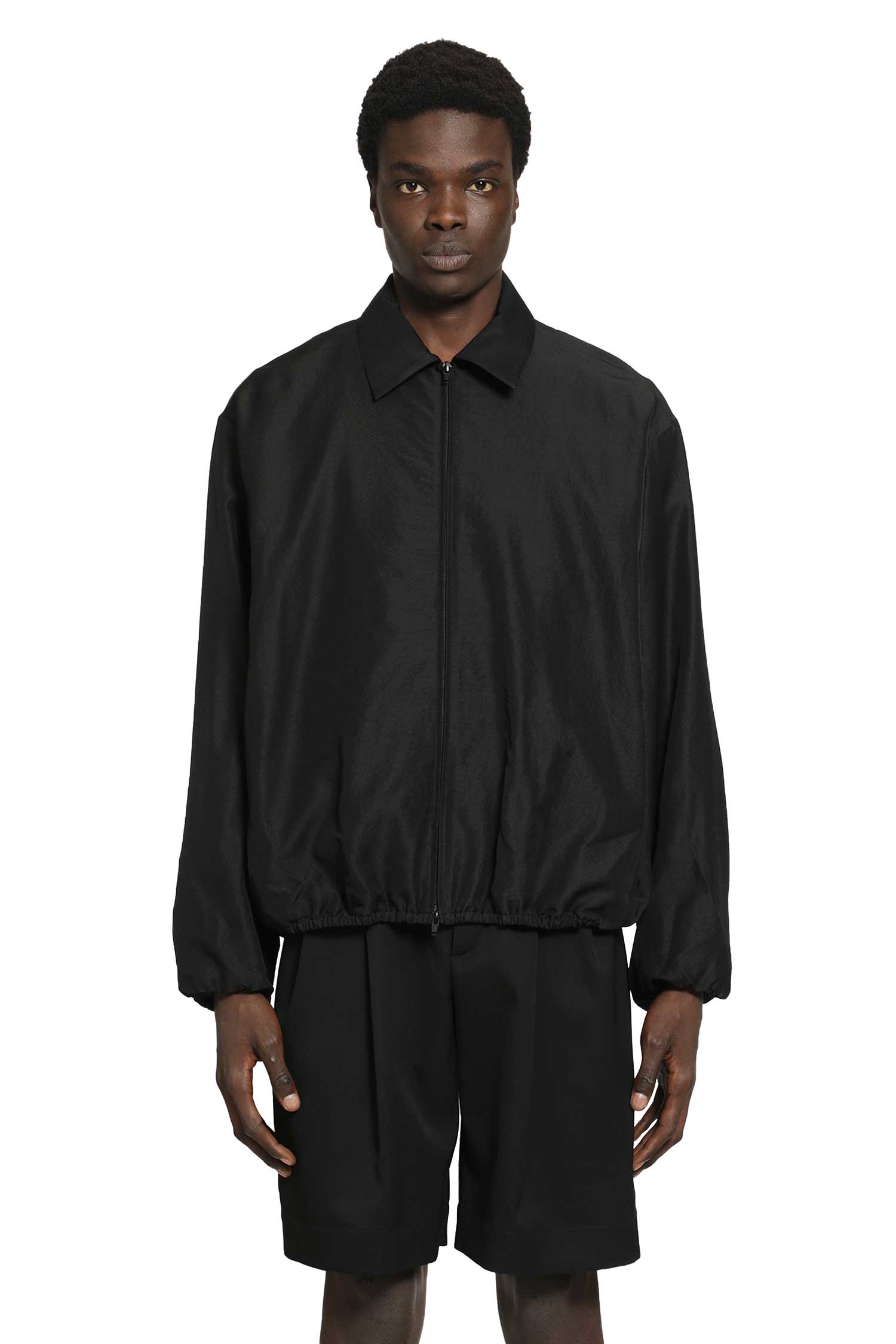 Wool Silk Collared Zip Jacket – Antonioli.eu