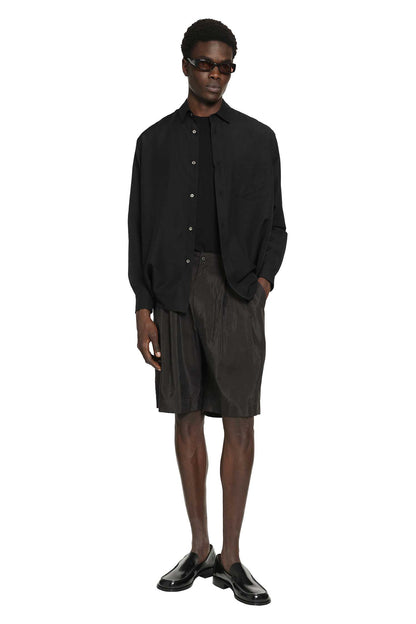 Wool Silk Pocket Shirt