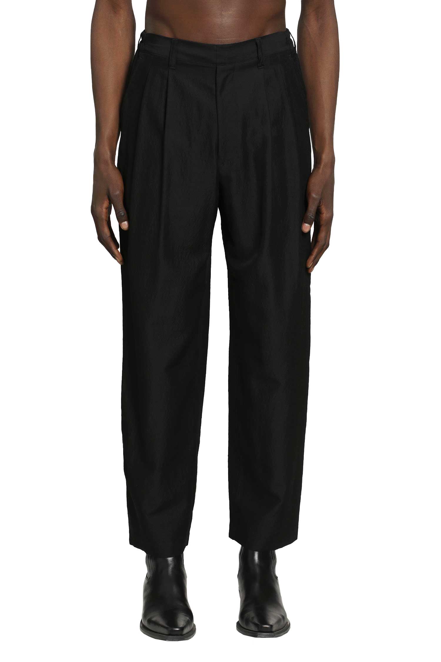 Tailored Wool Blend Pants