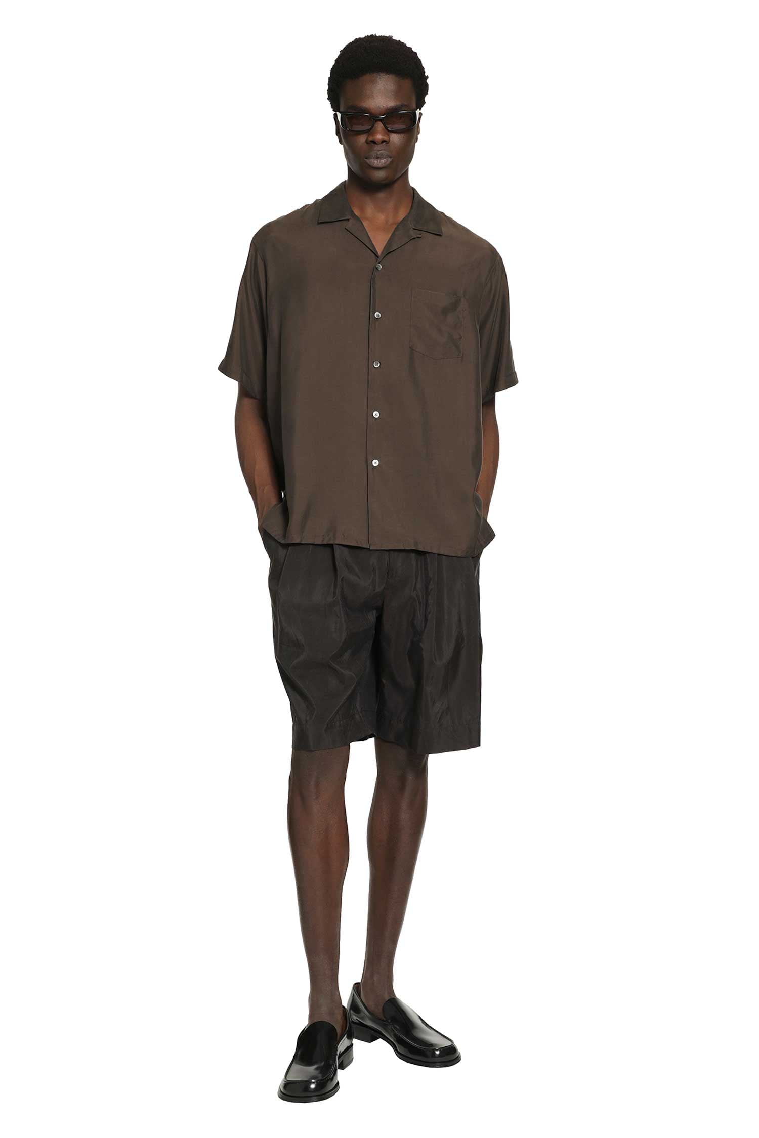 Satin Pocket Shirt