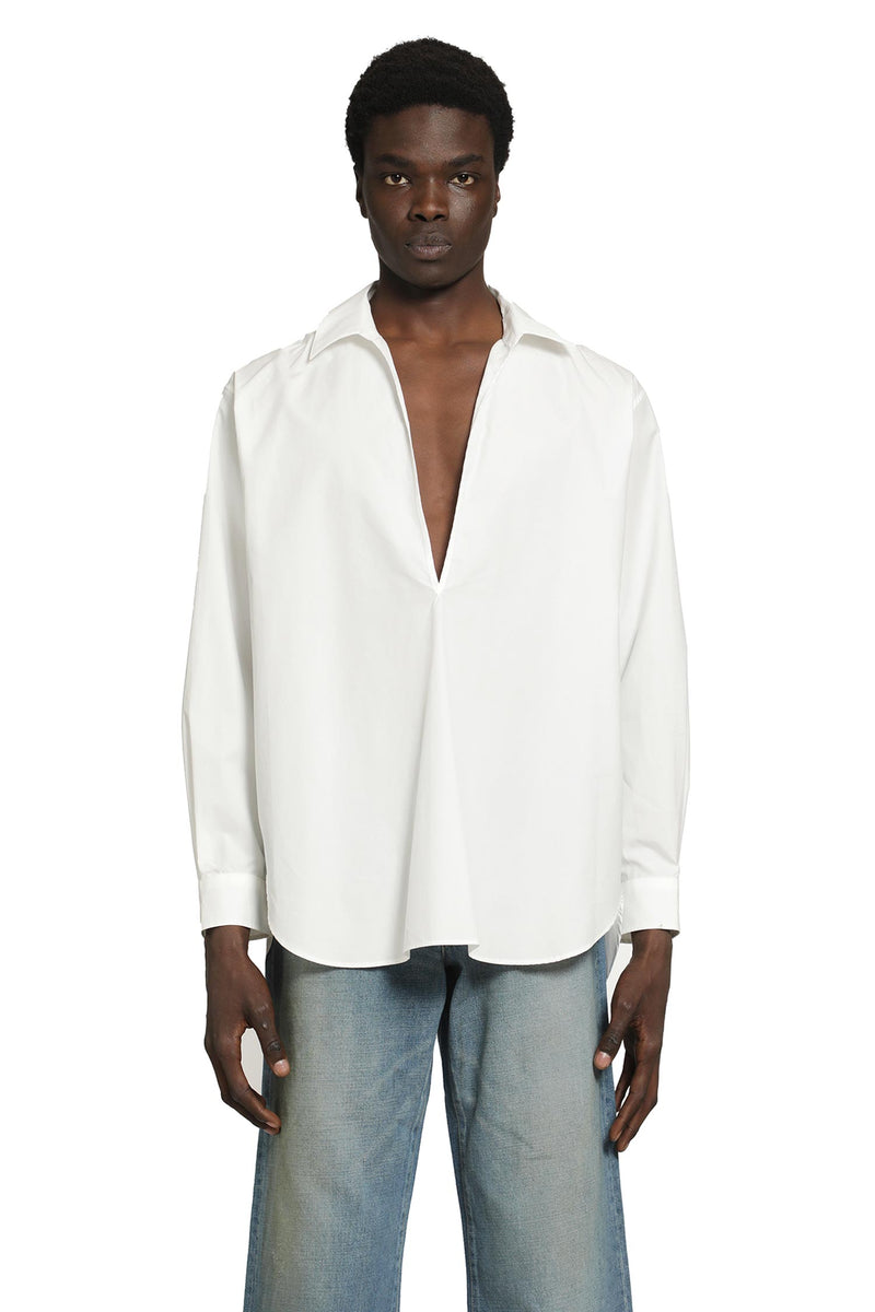 SSSTEIN Suvin Cotton Oversized Skipper Shirt man
