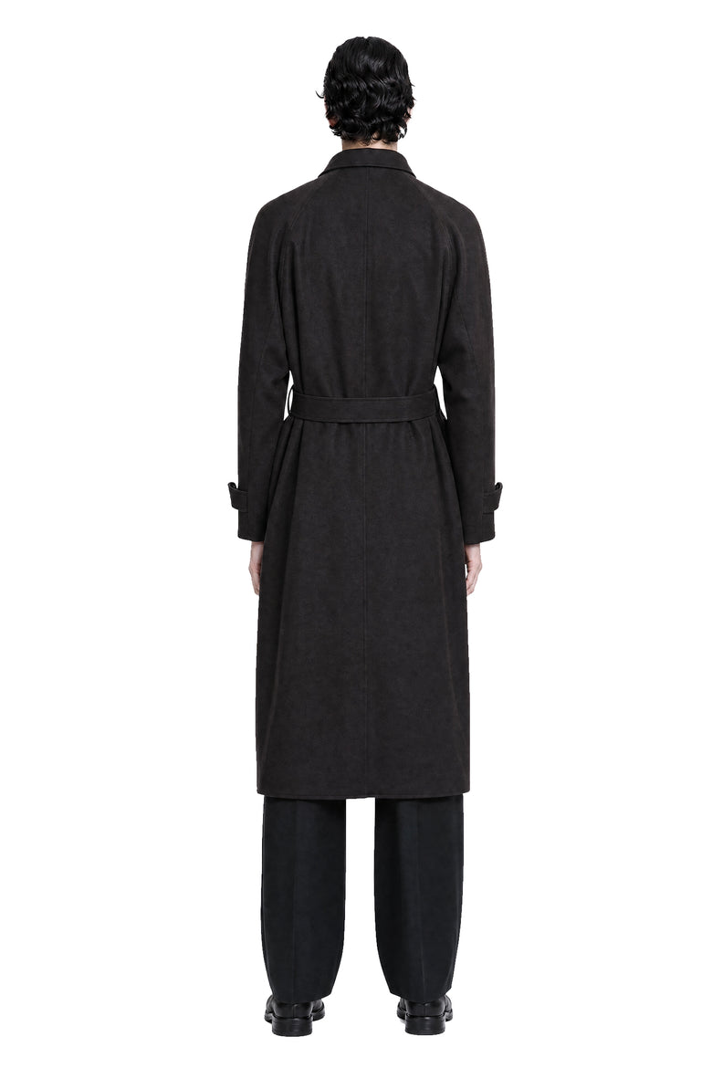 SSSTEIN Oversized Peak Lapel Chester Coat man