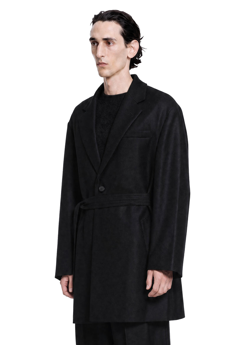 SSSTEIN Pure Cashmere Half Coat man