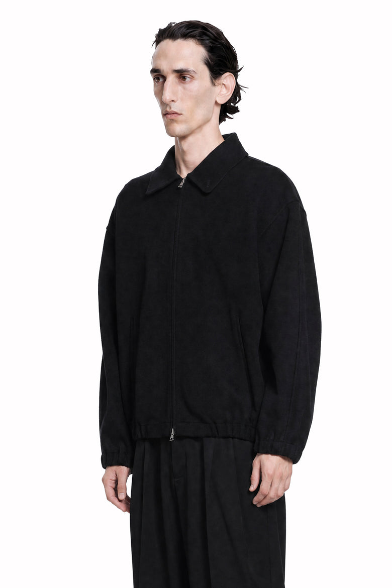 SSSTEIN Double Face Cloth Zip Jacket man