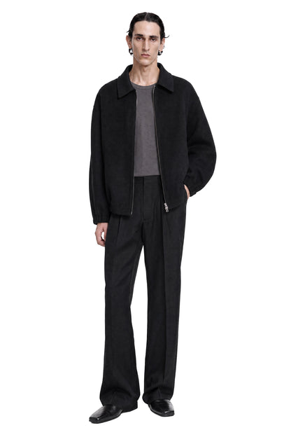 Double Face Cloth Zip Jacket