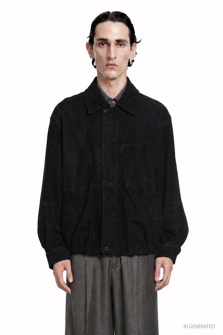 SSSTEIN Goat Suede Jacket man
