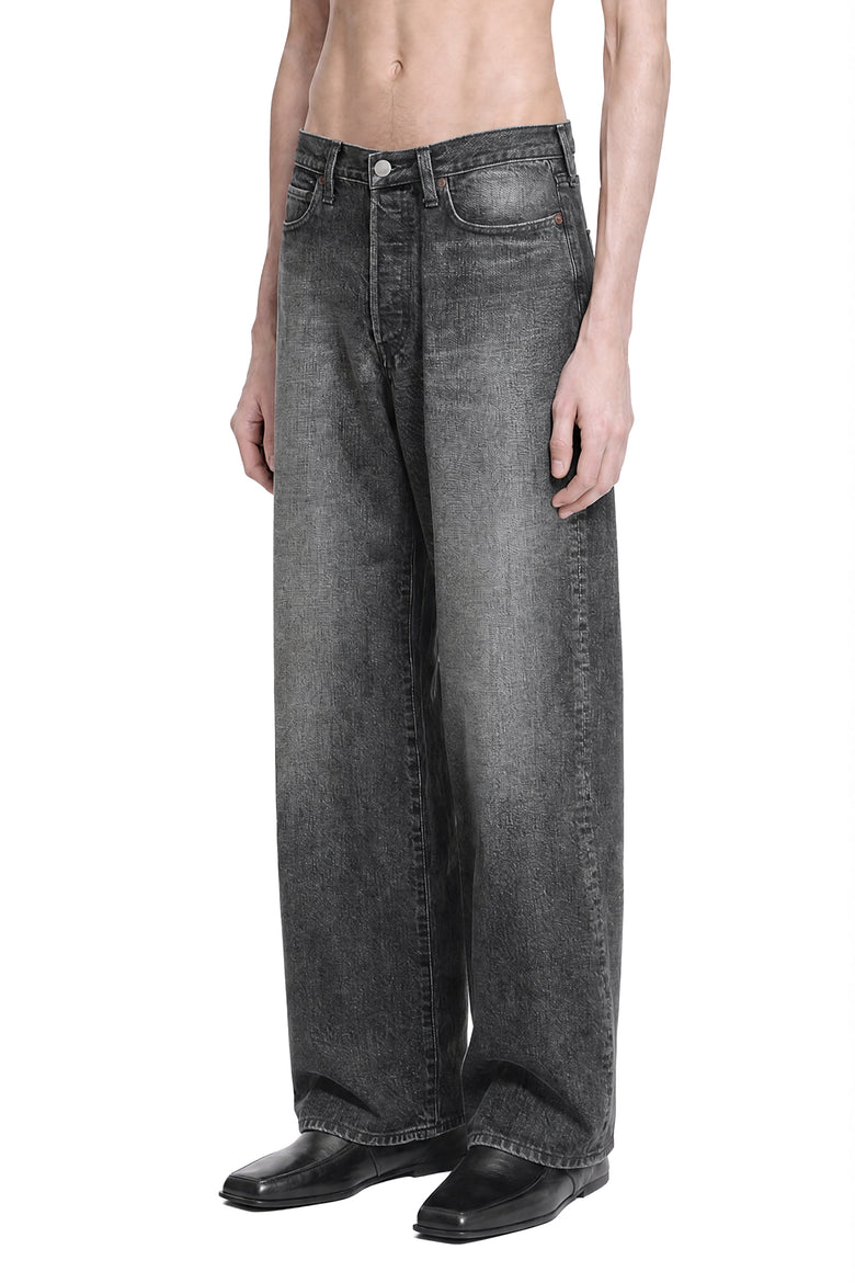 SSSTEIN Loose Denim Pants man