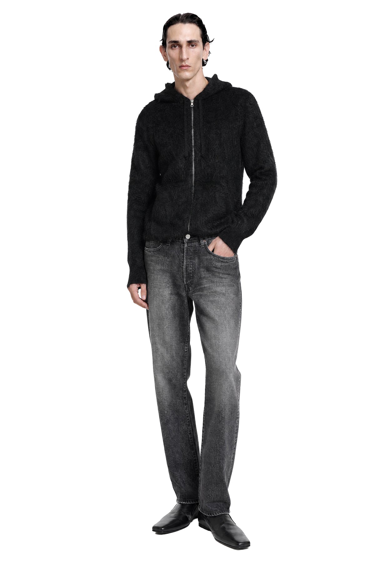 Loose Denim Pants