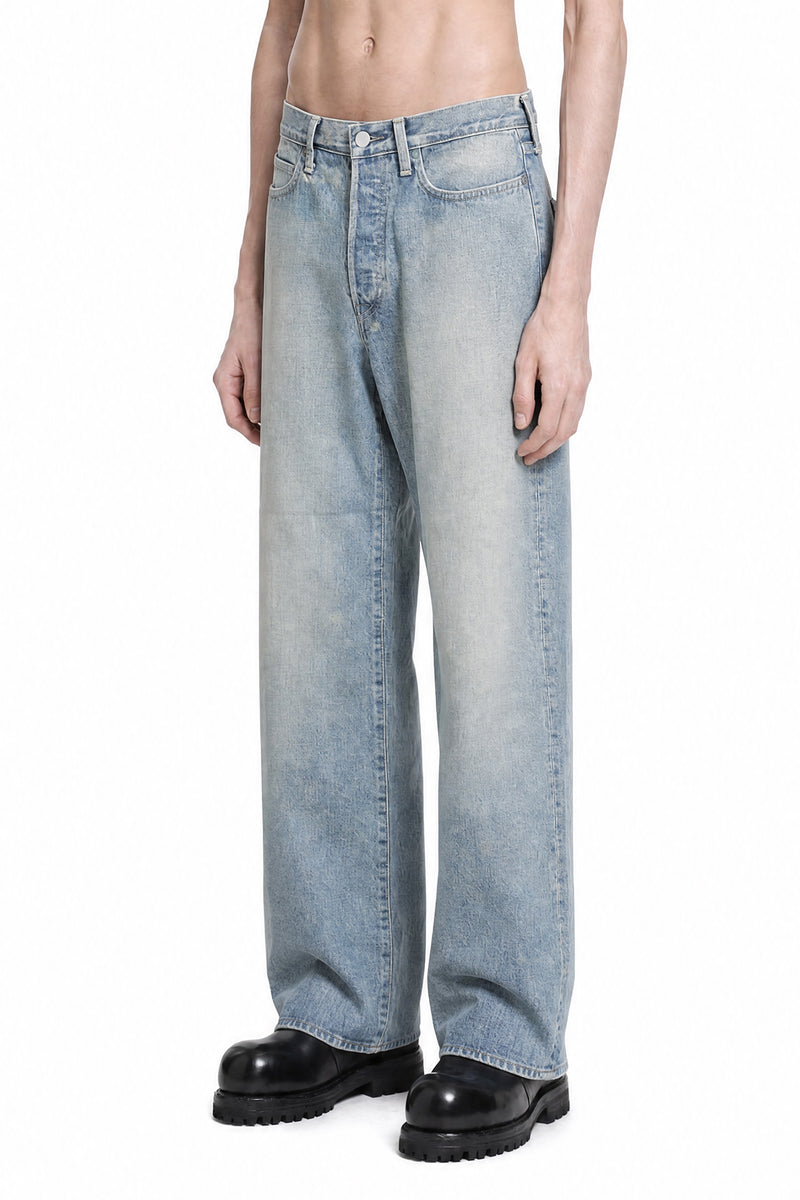 SSSTEIN Loose Denim Pants man