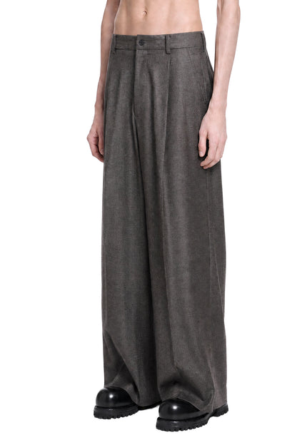 Extra Fine Wool Extra Wide Trousers