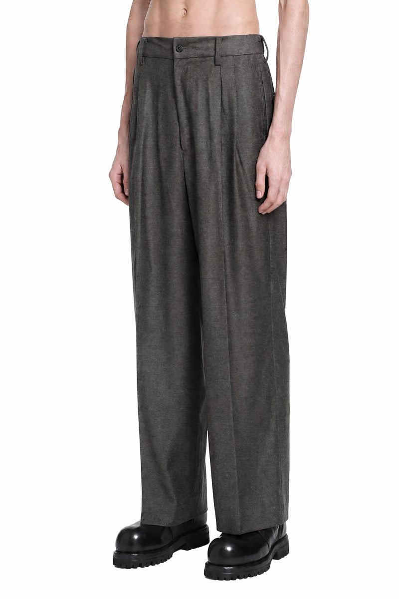 SSSTEIN Extra Fine Wool Wide Trousers man