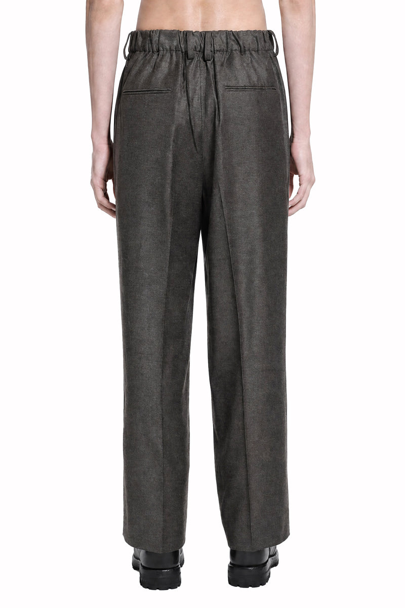 SSSTEIN Extra Fine Wool Wide Trousers man