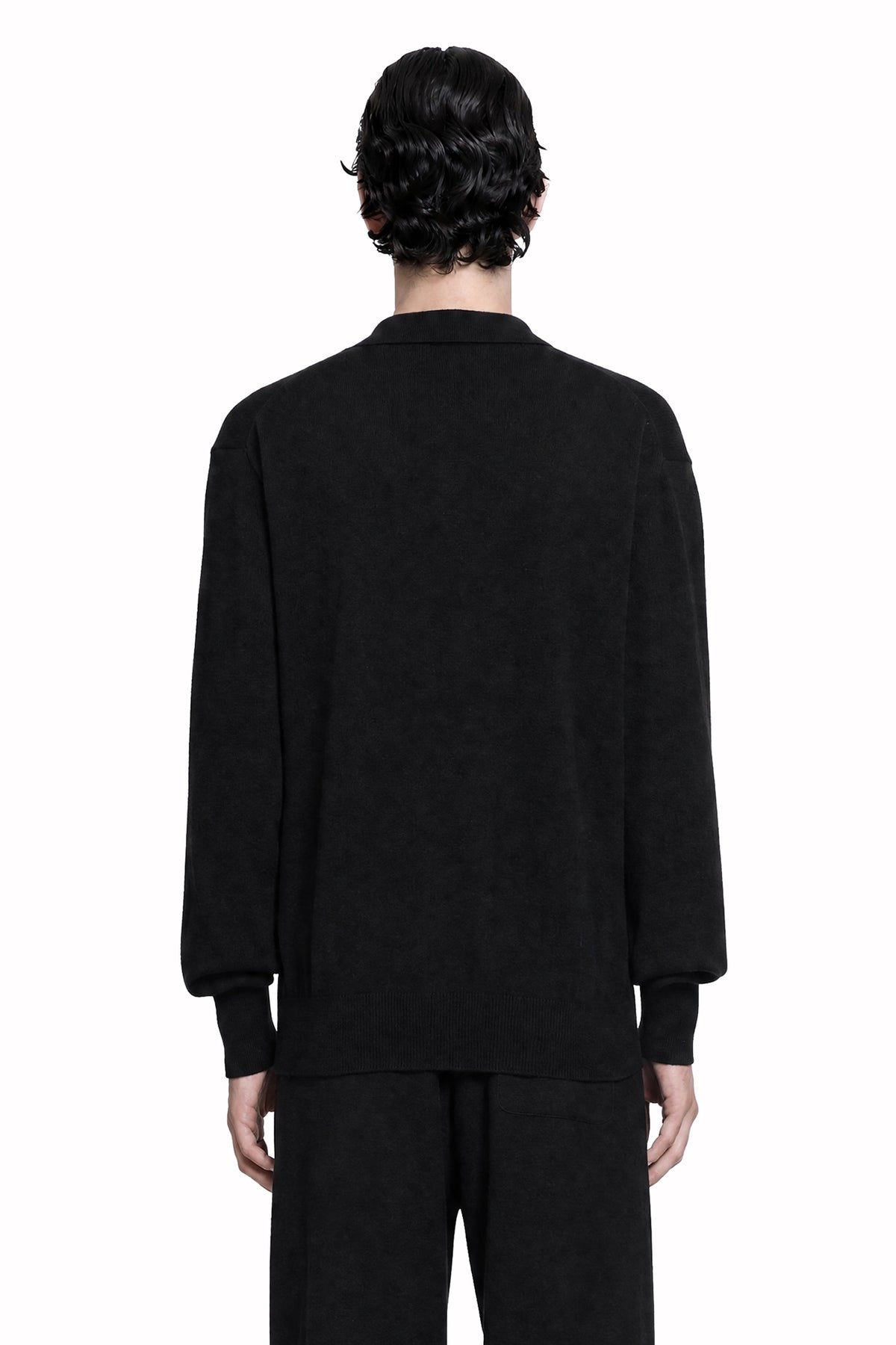 SSSTEIN Pure Cashmere Knit Polo man