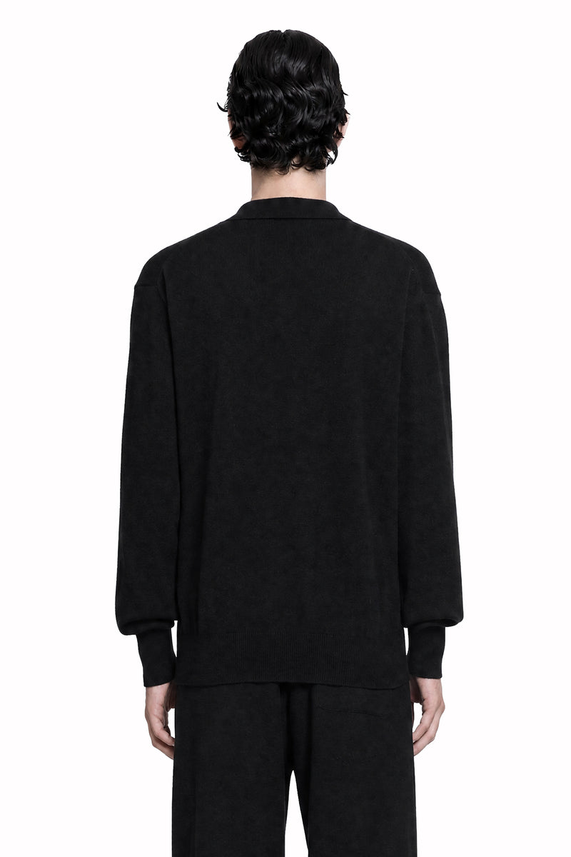 SSSTEIN Pure Cashmere Knit Polo man
