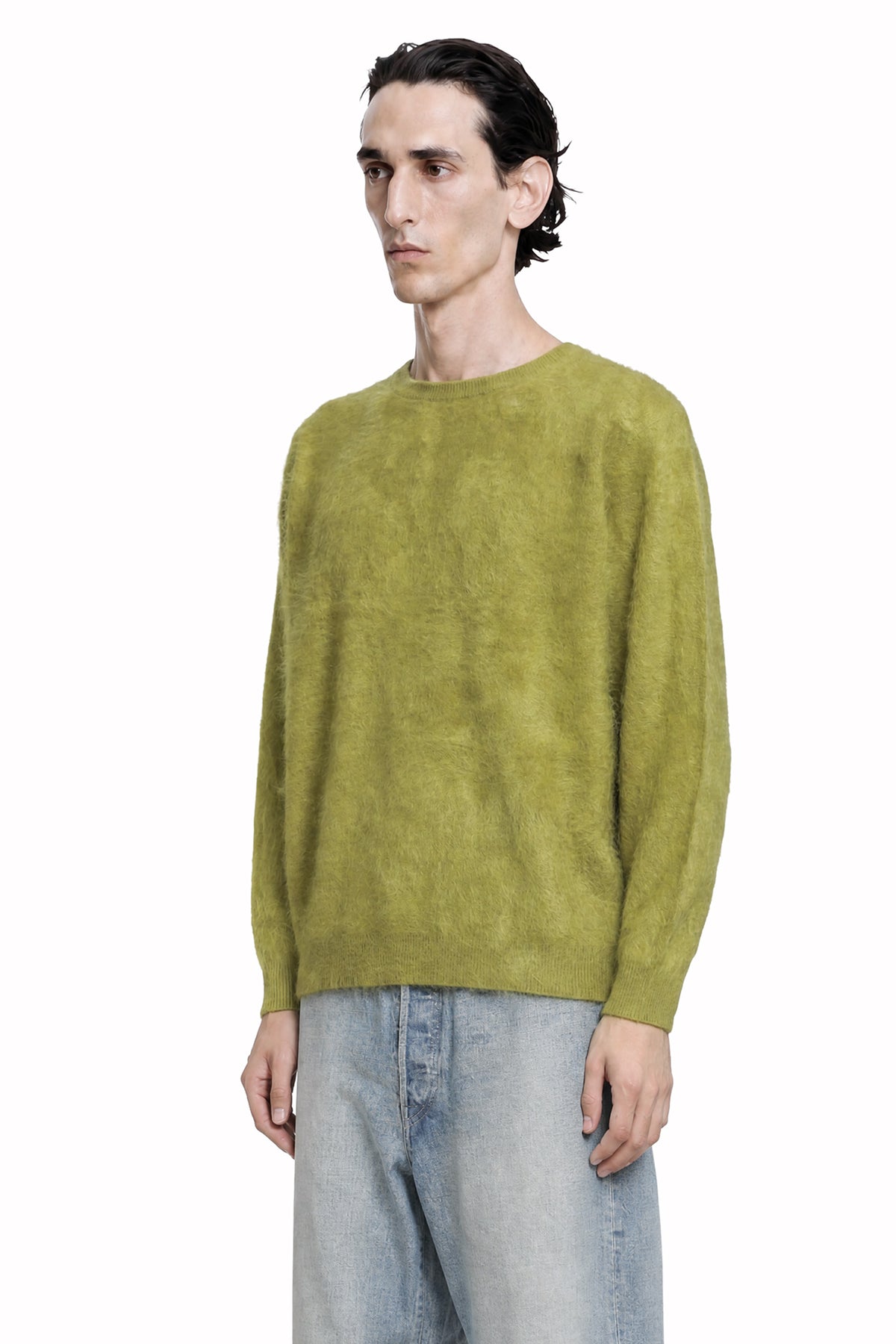 SSSTEIN Cashmere Shaggy Sweater man
