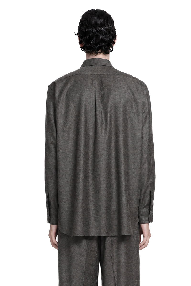 SSSTEIN Wool Oversized Shirt man