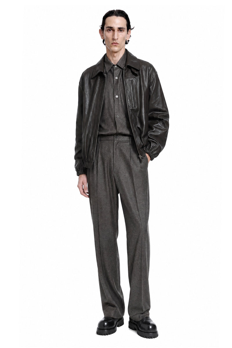 SSSTEIN Wool Oversized Shirt man