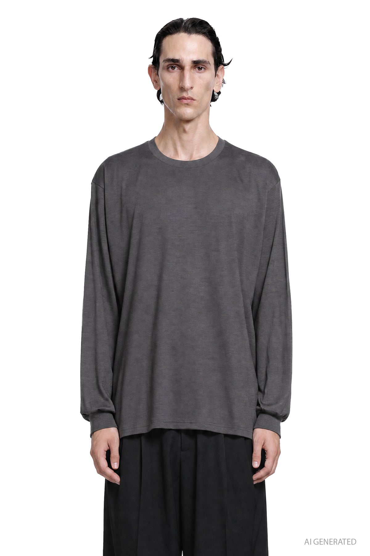 SSSTEIN Long Sleeves Oversized T-shirt man