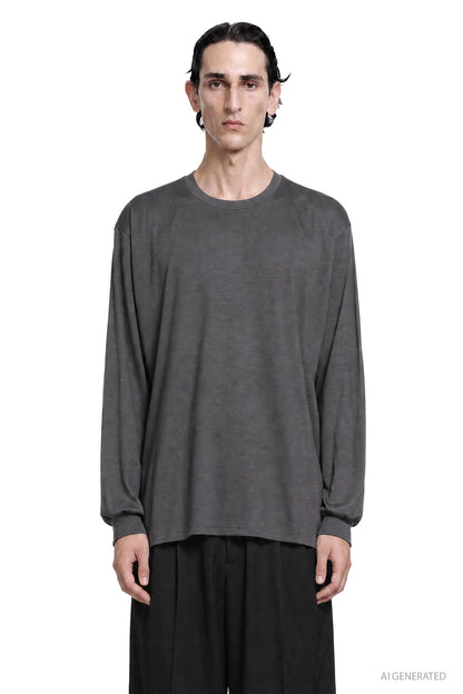 Long Sleeves Oversized T-shirt