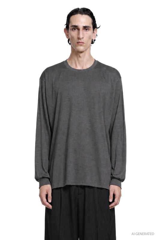 Long Sleeves Oversized T-shirt