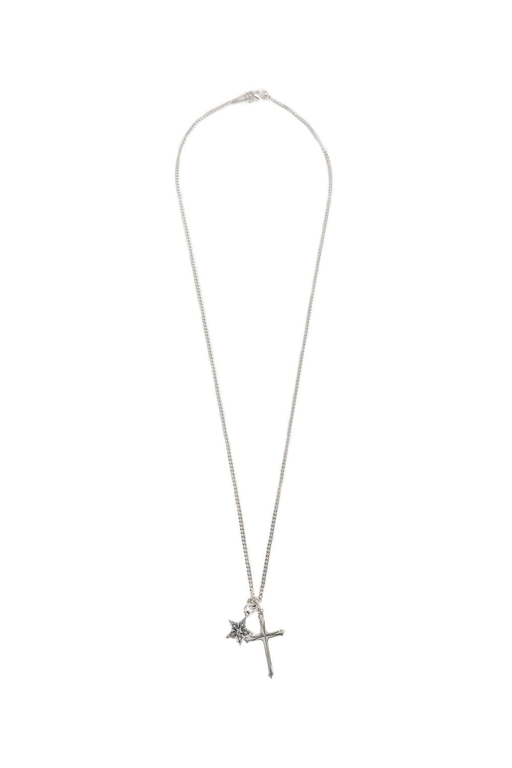 EMANUELE BICOCCHI Stella Notre Dame Cross Necklace unisex