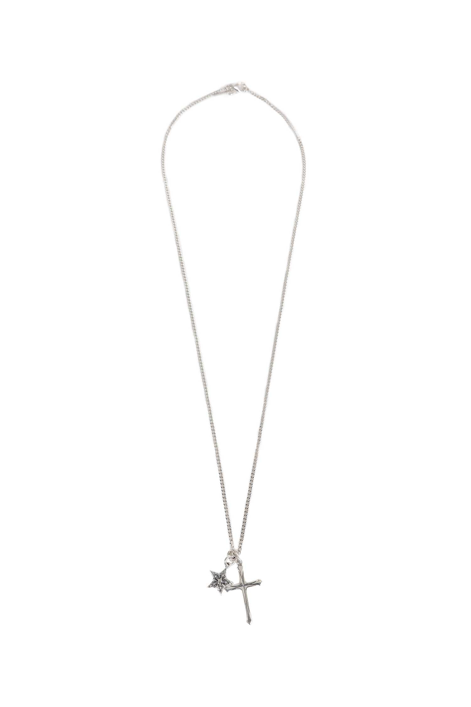 EMANUELE BICOCCHI Stella Notre Dame Cross Necklace unisex