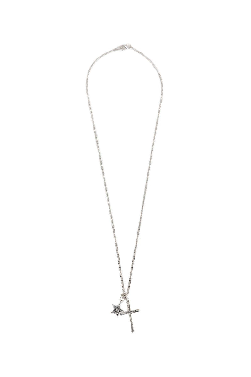 EMANUELE BICOCCHI Stella Notre Dame Cross Necklace unisex