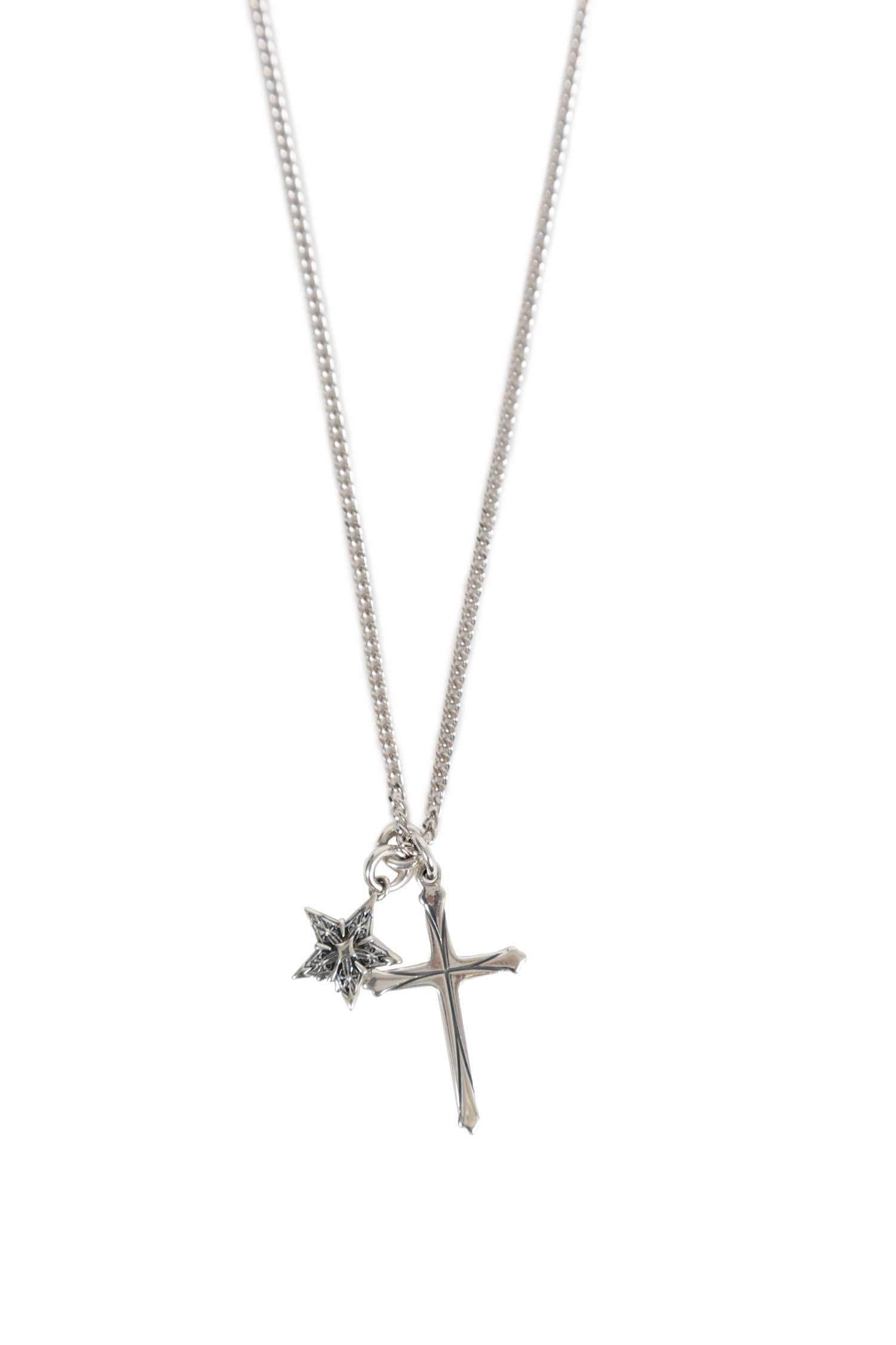 EMANUELE BICOCCHI Stella Notre Dame Cross Necklace unisex