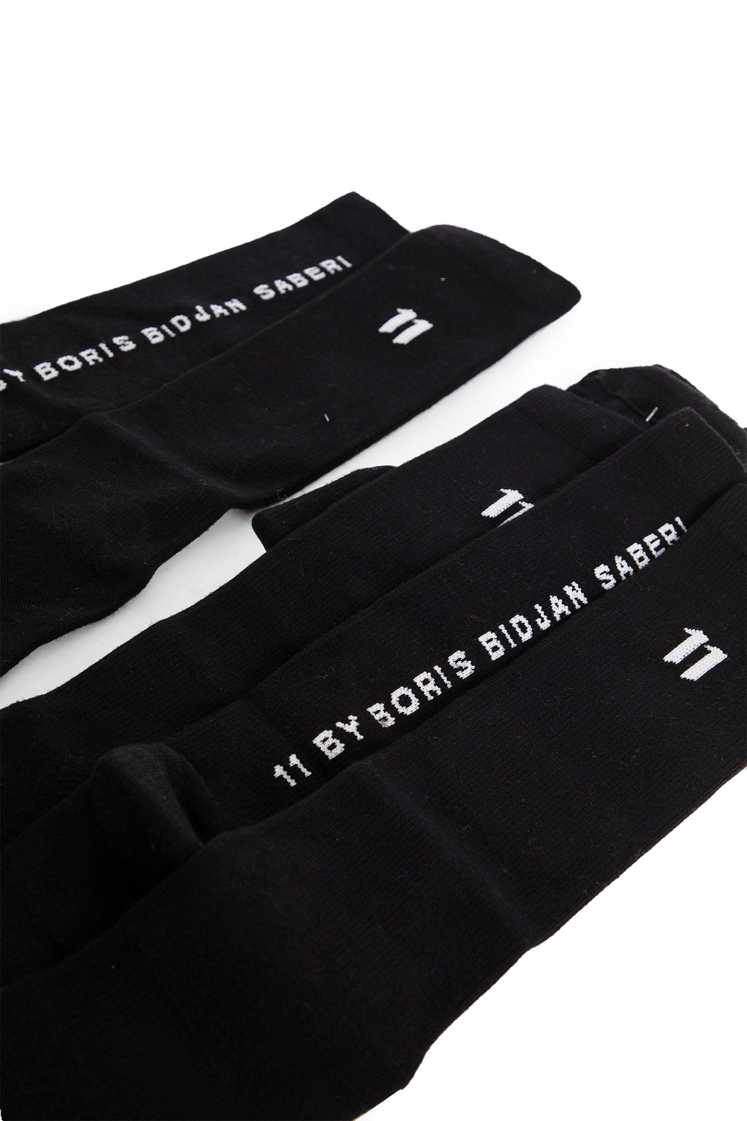 BORIS BIDJAN SABERI 11 MAN BLACK SOCKS