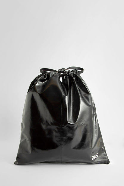 BIIS UNISEX BLACK TOTE BAGS