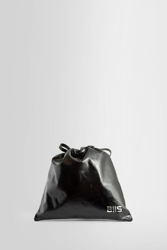 BIIS UNISEX BLACK TOTE BAGS