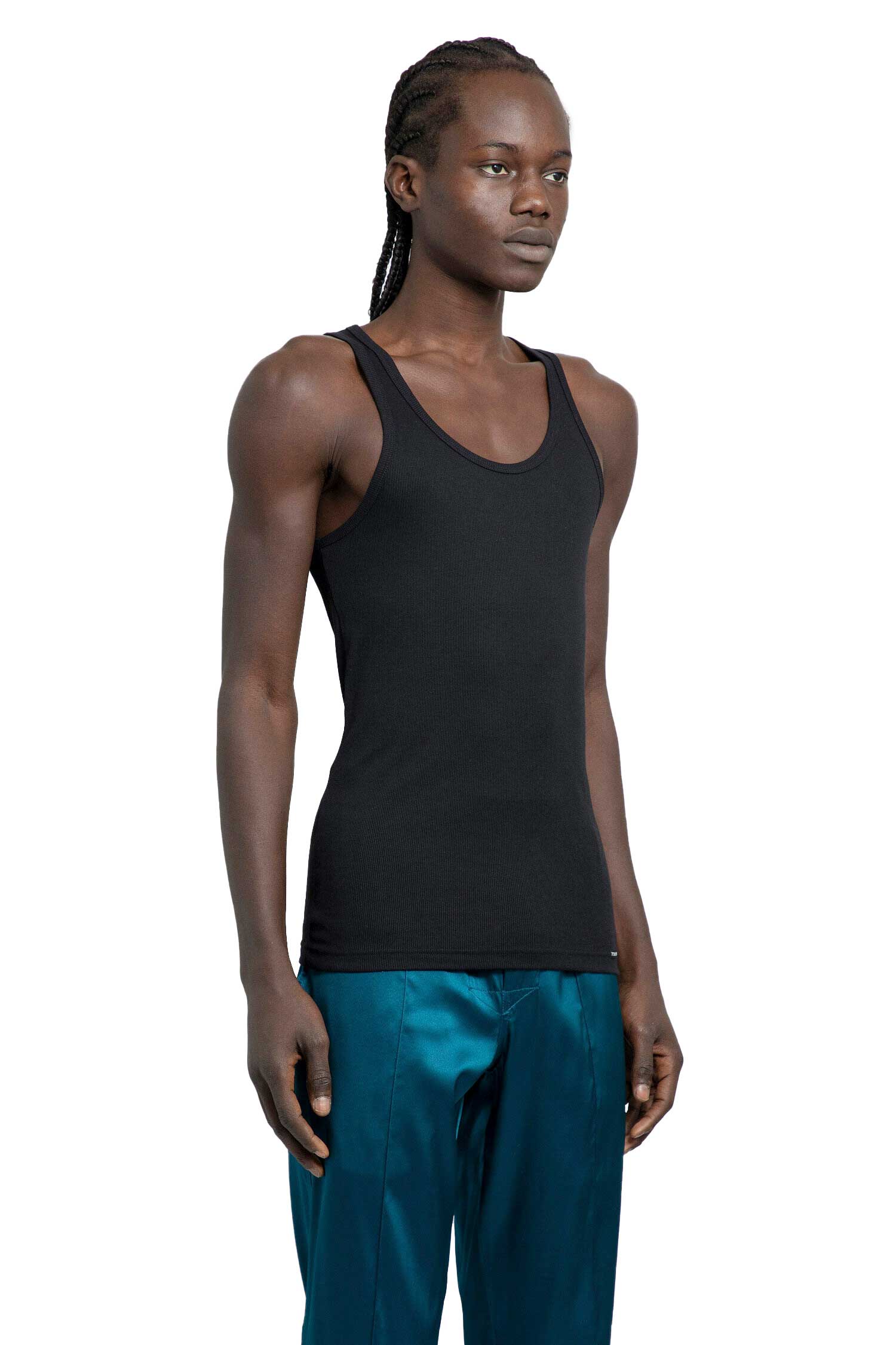 TOM FORD Cotton and Modal Tank Top man