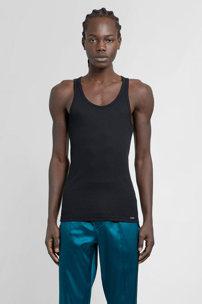 TOM FORD MAN BLACK T-SHIRTS & TANK TOPS