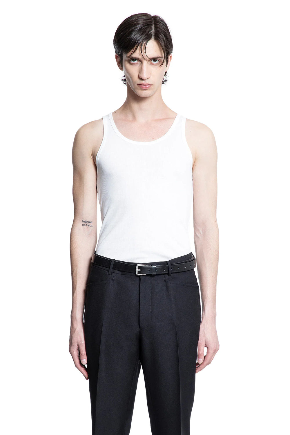 Cotton And Modal Tank Top - Antonioli.eu