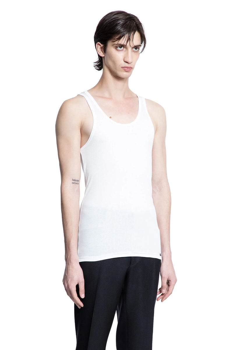 Cotton And Modal Tank Top - Antonioli.eu