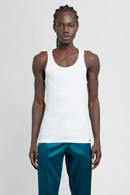 TOM FORD MAN WHITE T-SHIRTS & TANK TOPS