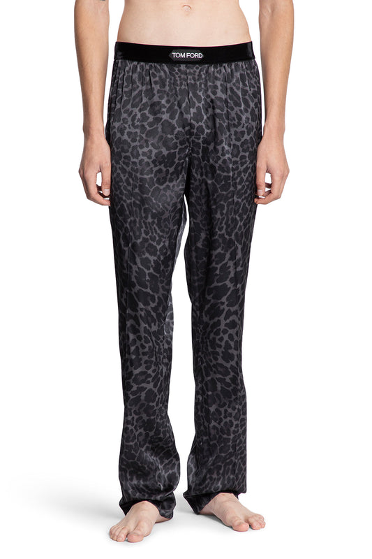 Reflective Leopard Print Pyjamas