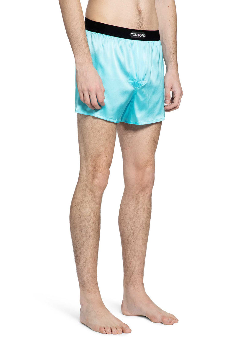 Stretch Silk Satin Boxer Shorts