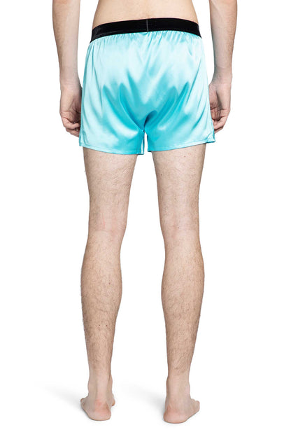 Stretch Silk Satin Boxer Shorts