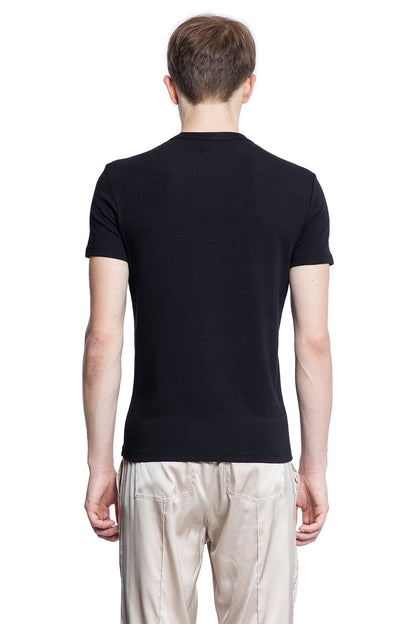 TOM FORD MAN BLACK T-SHIRTS & TANK TOPS