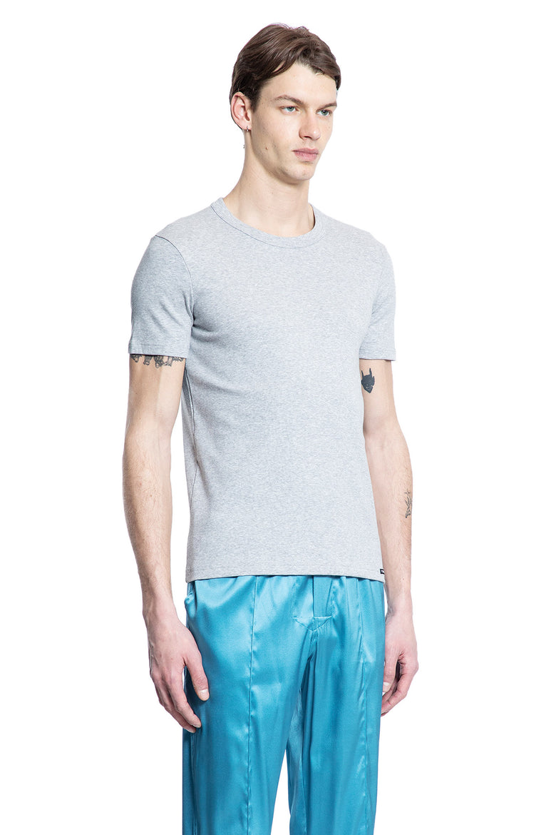 TOM FORD MAN GREY T-SHIRTS & TANK TOPS