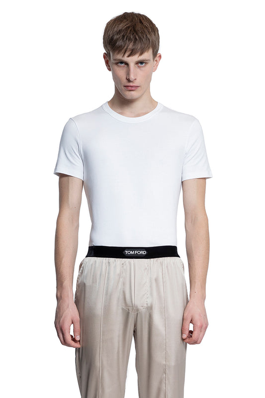 TOM FORD MAN WHITE T-SHIRTS & TANK TOPS