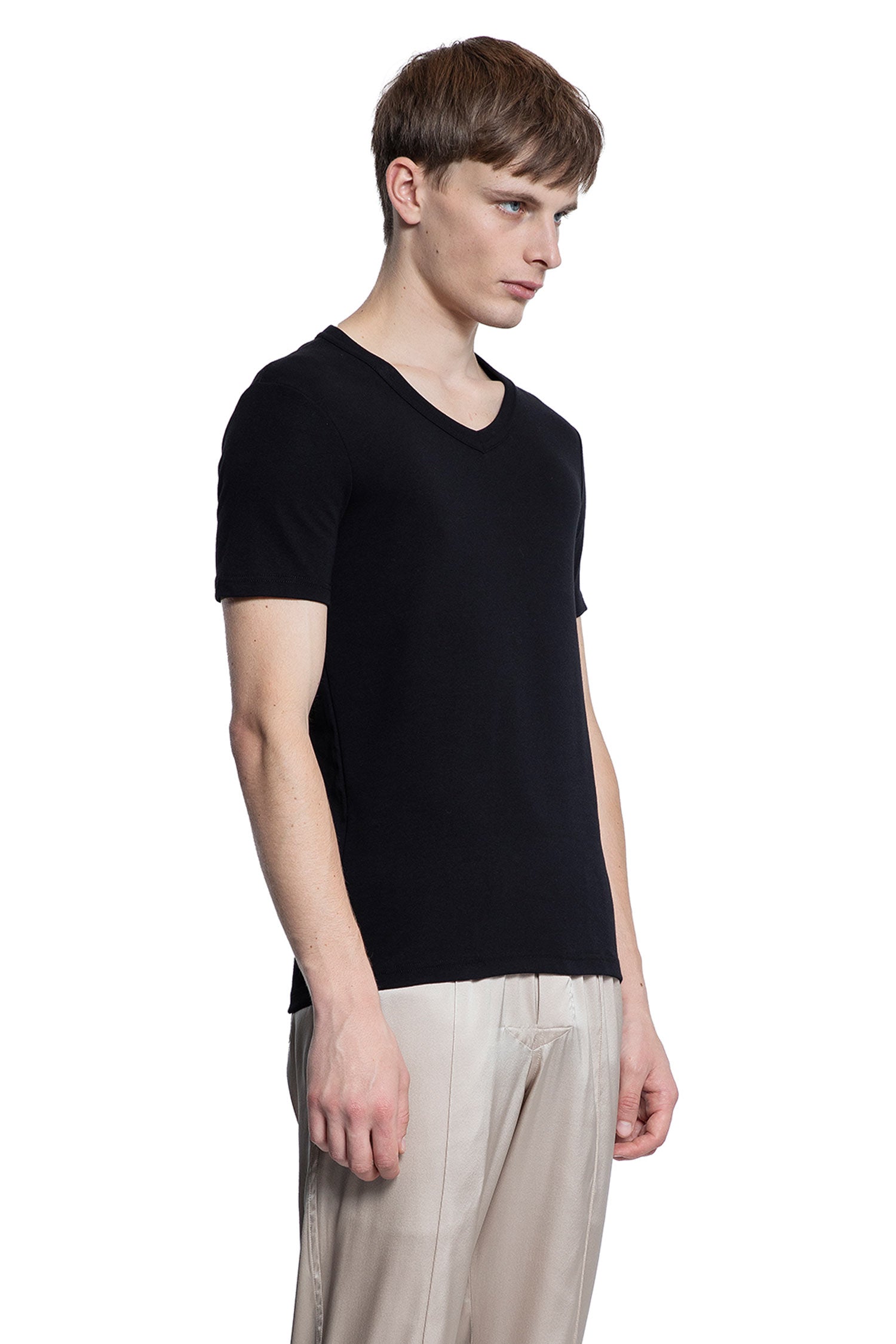 TOM FORD MAN BLACK T-SHIRTS & TANK TOPS