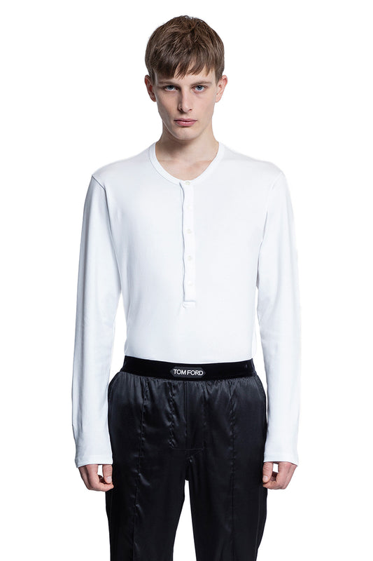 TOM FORD MAN WHITE T-SHIRTS & TANK TOPS