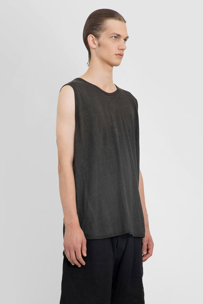 JAN-JAN VAN ESSCHE MAN GREY T-SHIRTS & TANK TOPS